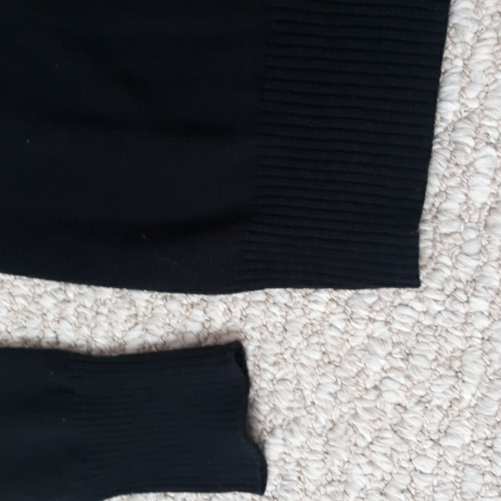 Mossimo Black J'ADORE Sweater Size Small - Picture 5 of 13
